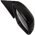Passenger Side Mirror, Power Adjust, Manual Folding, Heated, Paintable, In-housing Signal Light, No Memory, Puddle Light, and Auto-Dimming, With Blind Spot Detection in Glass, 6 Cyl., 3.7L Engine
