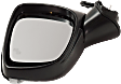 2016-2022 Mazda CX-3 - Driver Side Mirror, Power, Manual Folding, Heated, Paintable, In-housing Signal Light, No Memory, Puddle Light, and Auto-Dimming, With Blind Spot Detection in Glass, 4 Cyl., 2.0L Engine
