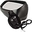 2016-2022 Mazda CX-3 - Driver Side Mirror, Power, Manual Folding, Heated, Paintable, In-housing Signal Light, No Memory, Puddle Light, and Auto-Dimming, With Blind Spot Detection in Glass, 4 Cyl., 2.0L Engine