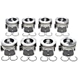 224-3666-0.75MM Piston - Set of 8