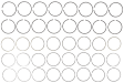 41497CP OE Replacement Series Piston Ring Set - Direct Fit, Set