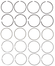 41619CP.040 Piston Ring Set - Set