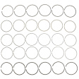 42155CP OE Replacement Series Piston Ring Set - Direct Fit, Set
