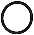 72219 Direct Fit Distributor Mounting Gasket, Sold Individually
