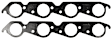 1969 Chevrolet Impala - Exhaust Manifold Gasket, High Performance Gasket, with 2.13in Round Ports, Graphite, Set of 2