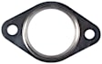 2004 Hyundai Accent - Exhaust Flange Gasket, Flange Type with 2 Bolt Holes, Multi-Layered Exhaust Manifold to Exhaust Pipe, 1.6L 4Cyl