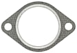 1972 Plymouth Satellite - Exhaust Flange Gasket, Flange Type; With 2 Bolt Holes; Exhaust Manifold To Exhaust Pipe, 5.9L 8Cyl