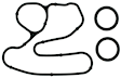 GS33926 Oil Cooler Gasket Set - Direct Fit