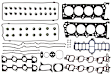 2001 Ford F-150 - Cylinder Head Gasket, 8 Cyl 4.6L, Cylinder Head Bolts Not Included, Contains O-ring Type Valve Cover Gasket