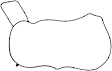 2000 Mercedes Benz S500 - Water Pump Gasket - Direct Fit, Sold Individually