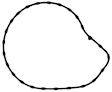 2015 Lexus ES300h - Water Pump Gasket - Direct Fit, Sold Individually