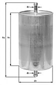 1998 Ford Ranger - Fuel Filter, Mahle OE Replacement