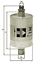 KL 22 Mahle OE Replacement Fuel Filter