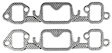 MS15136 Exhaust Manifold Gasket - Composite, Direct Fit, Set of 2