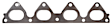 MS15487 Exhaust Manifold Gasket - Steel, Direct Fit, Sold Individually