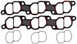 1995 Mazda B4000 - Intake Plenum Gasket, Beaded Paper, Includes Upper and Lower Fuel Rail Manifold Gaskets