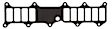 1996 Dodge Ram 2500 - Intake Plenum Gasket, 8.0L 10Cyl