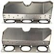 MS19252 Exhaust Manifold Gasket - Multi-Layered Steel, Direct Fit, Set of 2