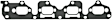 MS19335 Exhaust Manifold Gasket - Multi-Layered Steel, Direct Fit, Sold Individually