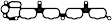 2006 Mitsubishi Lancer - Intake Manifold Gasket, 4 Cyl 2.4L, MFI