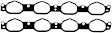 MS19437 OE Replacement Series Intake Manifold Gasket - Set of 2