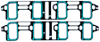 MS19598 OE Replacement Series Intake Manifold Gasket - Set of 2