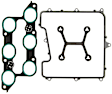 MS19601 OE Replacement Series Intake Manifold Gasket - Set of 2