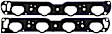 MS19627 OE Replacement Series Intake Manifold Gasket - Set of 2