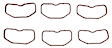 Mahle® 2012 Audi Q7 - Intake Manifold Gasket, 6 Cyl 3.0L, Molded Rubber