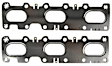 MS19926 Exhaust Manifold Gasket - Multi-Layered Steel, Direct Fit, Set of 2