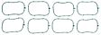 2020 GMC Yukon XL - Intake Manifold Gasket, 5.3L 8Cyl