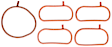 MS20396 OE Replacement Series Intake Manifold Gasket - Sold Individually