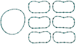 MS20442 OE Replacement Series Intake Manifold Gasket - Set
