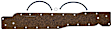 OS30531 Oil Pan Gasket - Cork and rubber, Direct Fit, Set of 5