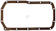 OS30668 Oil Pan Gasket - Cork and rubber, Direct Fit, Set of 2