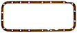 OS31416TC Oil Pan Gasket - Cork and rubber, Direct Fit, Set of 3