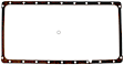 1984 Ford F-150 - 8 Cyl 6.9L, 1 Piece Oil Pan Gasket, Cork-Rubber