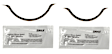 OS32085 Oil Pan Gasket - Rubber, Direct Fit, Set of 3