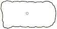 OS32230 Oil Pan Gasket - Rubber, Direct Fit, Set of 2