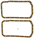 OS32231 Oil Pan Gasket - Cork and rubber, Direct Fit, Set of 3