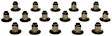 SS46073 OE Replacement Series Valve Stem Seal - Set of 16