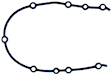 T31351 Timing Cover Gasket