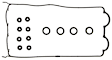 1999 Honda Prelude - Valve Cover Gasket, Includes Grommets & Spark Plug Tube Seals, 4 Cyl 2.2L