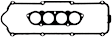 1999 Volkswagen Jetta - Valve Cover Gasket, engdesig: AEG, MFI, 2.0L 4Cyl