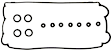 VS50138 Valve Cover Gasket