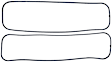 1995 Ford E-350 Econoline - Valve Cover Gasket, .240 inch Groove Depth, Molded Rubber, Over 8500 GVW, 7.5L