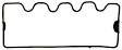 1993 Mercedes Benz 190E - Valve Cover Gasket, Engine 102.985; Without Level Control, 4 Cyl 2.3L
