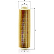 HU 514 y Oil Filter - Cartridge, Sold Individually