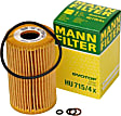 HU715/4X Oil Filter - Cartridge, Direct Fit, Sold Individually