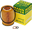 HU715/5X Oil Filter - Cartridge, Direct Fit, Sold Individually